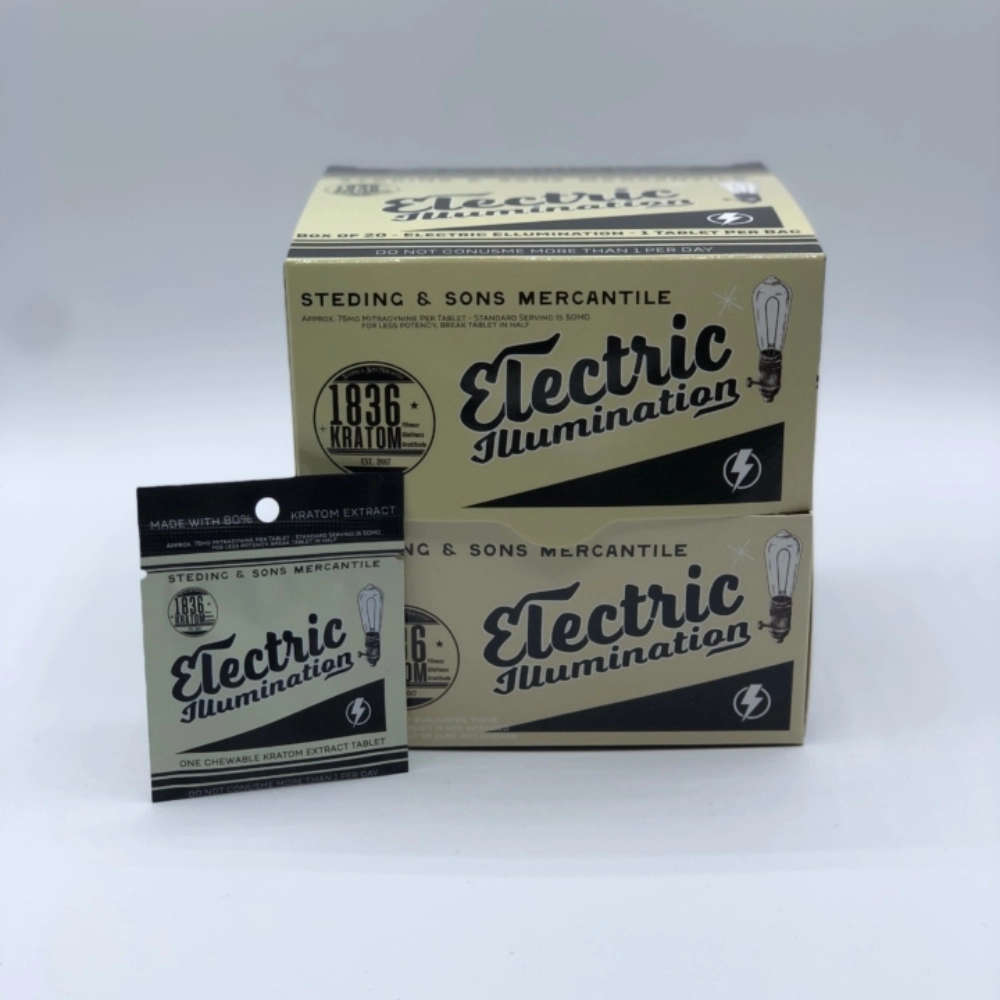 1836 ELECTRIC IIIUMINATION HIGH VOLTAGE TABLETS BOX OF 20