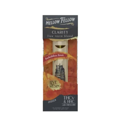 [T-1184-06] MELLOW FELLOW LIVE RESIN 2ML DISPOSABLE 6pk Box (Forbidden Fruit)