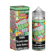 [Q-2927-20] NOM FREENOM 120ML (3mg, Icy Tart Green Apple Strawberry Peach)
