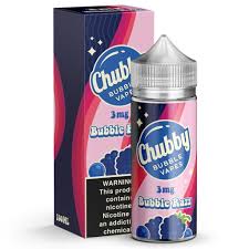 [Q-1597-07] CHUBBY BUBBLE 100ML (Bubble Razz, 3MG)