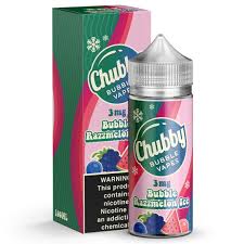 [Q-1597-09] CHUBBY BUBBLE 100ML (Bubble Razzmelon Ice, 3MG)