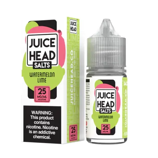 [Q-2672-10] JUICE HEAD SALT 30ML (50mg, Watermelon Lime)