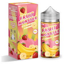 [Q-2025-08] FRUIT MONSTER 100ML (3mg, Strawberry Banana)