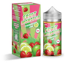 [Q-2025-11] FRUIT MONSTER 100ML (6mg, Strawberry Lime)