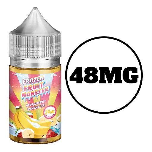[Q-2024-12] FROZEN FRUIT MONSTER 30ML (48mg, Strawberry Banana Ice)