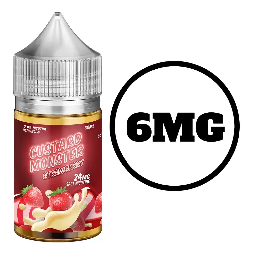 [Q-1670-03] CUSTARD MONSTER 100 (6mg, Strawberry)