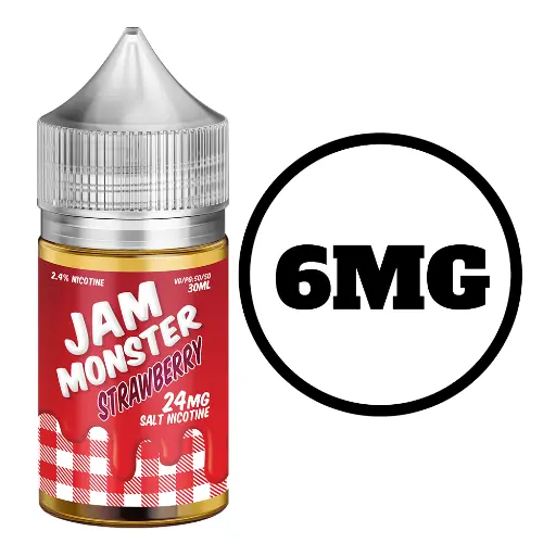 [Q-2649-02] JAM MONSTER 100ML (6mg, Strawberry)