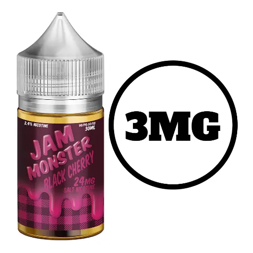 [Q-2649-13] JAM MONSTER 100ML (3mg, Black Cherry)