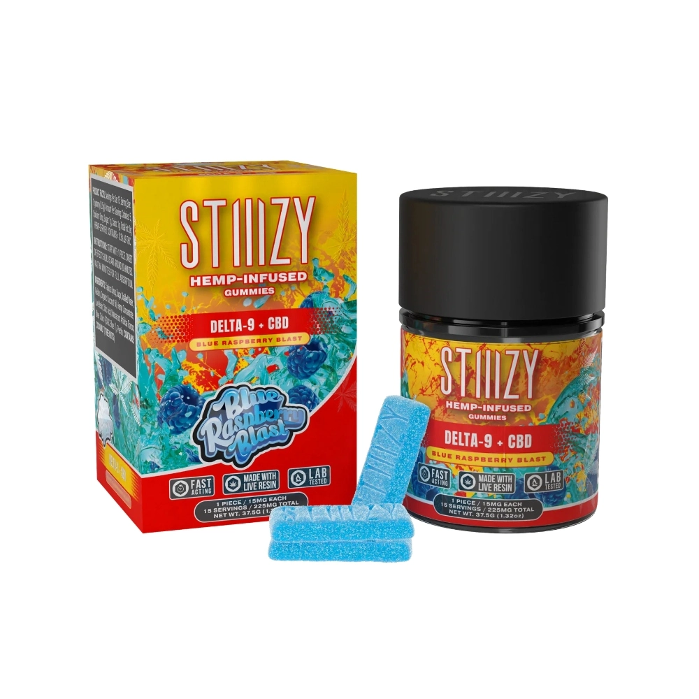 [T-1200-02] STIIIZY - GUMMIES 15PC (Watermelon Wave INDICA)