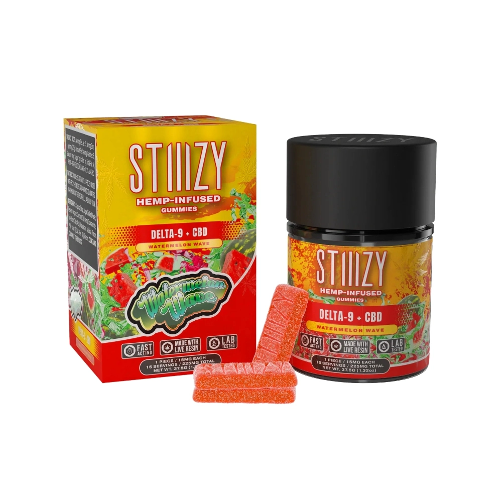 [T-1200-03] STIIIZY - GUMMIES 15PC (White Gummi HYBRID)