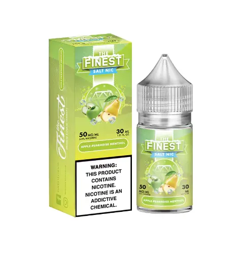 [Q-3675-02] THE FINEST SALTNIC 30ML (30mg, Apple Pearadise Menthol)