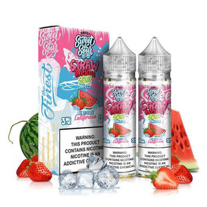 [Q-3674-50] THE FINEST 2X60ML (0mg, Straw Melon Sour Menthol)