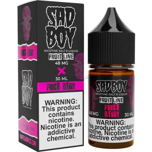 [Q-3285-35] SADBOY 30ML (48mg, Punch Berry)