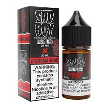 [Q-3285-02] SADBOY 30ML (48mg, Strawberry Blood)