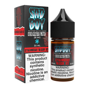 [Q-3285-04] SADBOY 30ML (48mg, Strawberry Blood Ice)