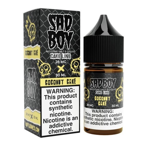 [Q-3285-06] SADBOY 30ML (28mg, Coconut Cake)