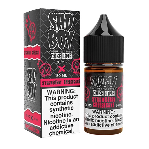 [Q-3285-05] SADBOY 30ML (48mg, Strawberry Cheese Cake)