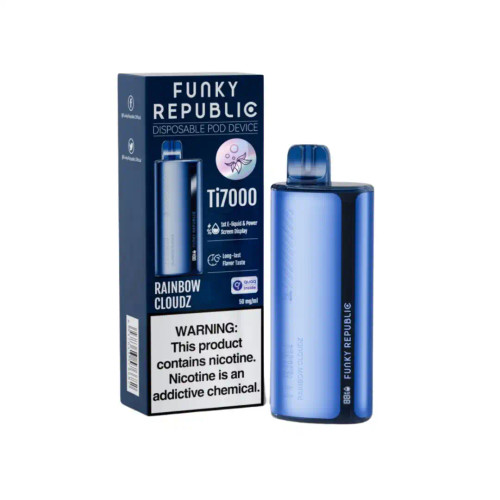 [Q-2033-12] FUNKY REPUBLIC TI7000 - 12.8ML 5PK (Rinbo Cloudd)