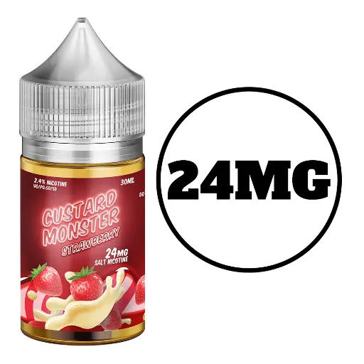 [Q-1671-03] CUSTARD MONSTER SALT 30ML (24MG, Strawberry)