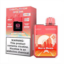 [Q-2066-01] GEEK BAR DIGI FLAVOR LUSH 20K 18ML 5PK (Berry Bomb)