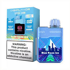 [Q-2066-13] GEEK BAR DIGI FLAVOR LUSH 20K 18ML 5PK (Blue Razz Ice)