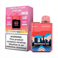 [Q-2066-07] GEEK BAR DIGI FLAVOR LUSH 20K 18ML 5PK (Strawberry Ice)