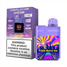 [Q-2066-15] GEEK BAR DIGI FLAVOR LUSH 20K 18ML 5PK (Triple Berry Ice)