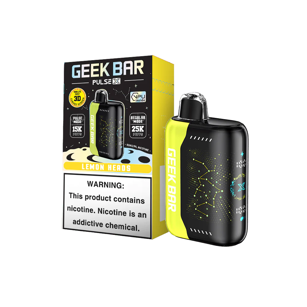 [Q-2073-15] GEEK BAR PULSE X 25000 18ML (Lemon Heads)