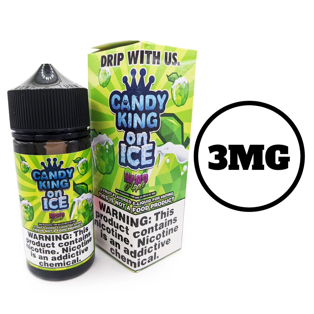 [Q-1545-47] CANDY KING 100ML (3mg, Apple Ice)