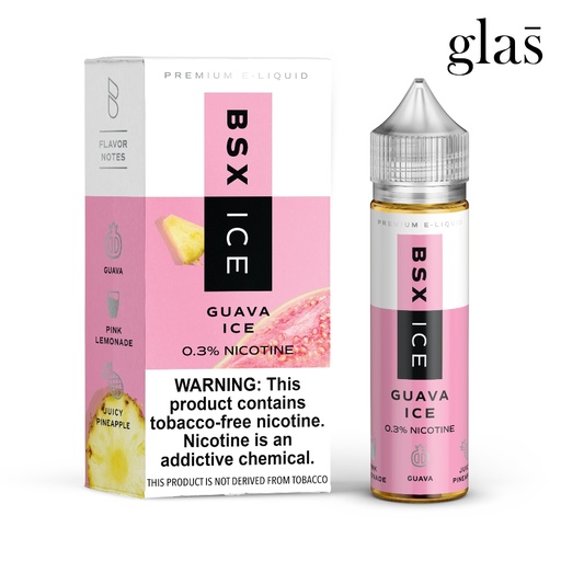 [Q-2198-06] GLAS BSX 60ML (6mg, Guava Ice)