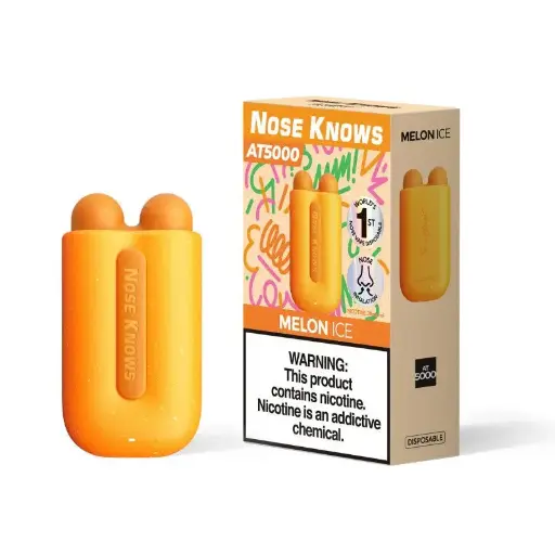 [Q-3839-06] VOZOL NOSE KNOWS DISPOSABLE 10ML 5PK  (Melon Ice)