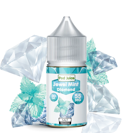 [Q-3094-03] POD JUICE 30ML (35MG, Jewel Mint Diamond)