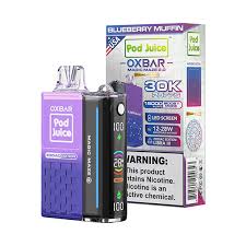 [Q-3098-05] POD JUICE X OXBAR MAGIC 30K PUFFS 13ML 5PK (Blueberry Muffin)