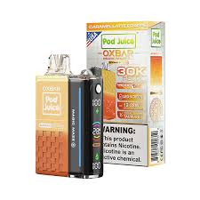 [Q-3098-09] POD JUICE X OXBAR MAGIC 30K PUFFS 13ML 5PK (Caramel Latte Frappe)