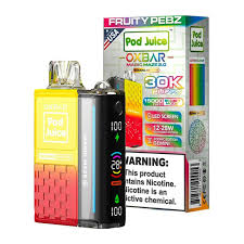 [Q-3098-11] POD JUICE X OXBAR MAGIC 30K PUFFS 13ML 5PK (Fruity Pebz)