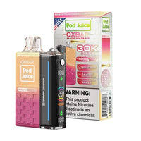 [Q-3098-14] POD JUICE X OXBAR MAGIC 30K PUFFS 13ML 5PK (Pink Strawberry Shortcake)