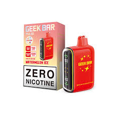 [Q-2068-04] GEEK BAR PULSE 15000 PUFF  ZERO NICOTINE 16ML 5PK (Watermelon Ice)