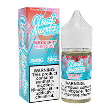 [Q-1628-08] CLOUD NURDZ SALTS ICED 30ML (25MG, Very Berry Hibiscus)