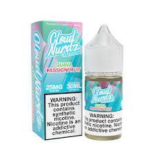 [Q-1628-27] CLOUD NURDZ SALTS ICED 30ML (50MG, Guava Passion Fruit)