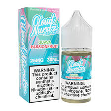 [Q-1628-37] CLOUD NURDZ SALTS ICED 30ML (50MG, Pink Guava Passion)