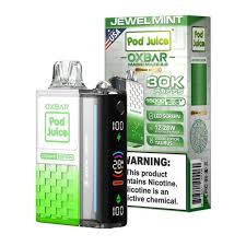 [Q-3098-23] POD JUICE X OXBAR MAGIC 30K PUFFS 13ML 5PK (Jewel Mint)
