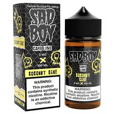 [Q-3287-02] SADBOY CAKE LINE 100ML (6mg, Coconut Cake)