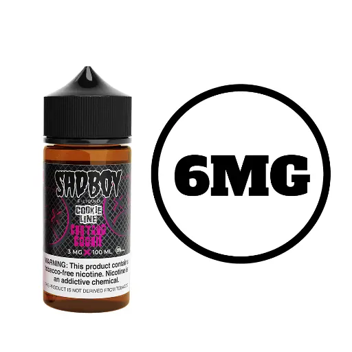 [Q-3288-12] SADBOY COOKIE LINE 100ML (6mg, Custard Cookie)