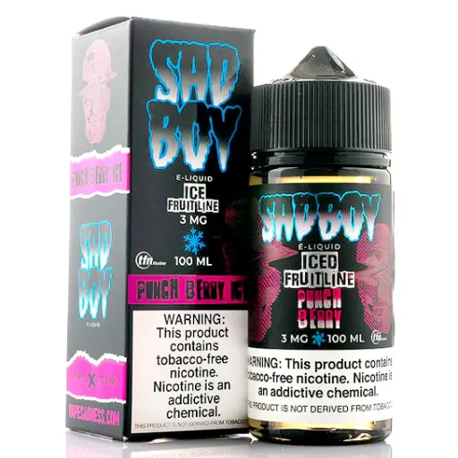 [Q-3289-02] SADBOY FRUIT LINE 100ML (3MG, Punch Berry Ice)