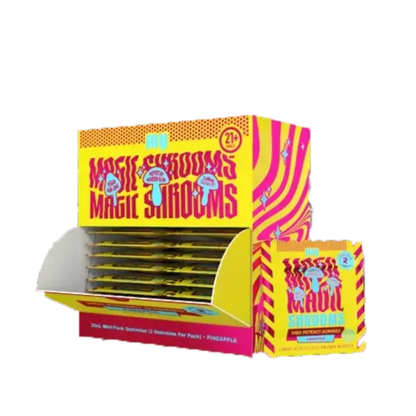 [Q-4362-01] MY MAGIC MUSHROOM GUMMIES MINI 2PK 30CT (Pineapple)