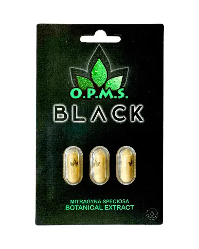 [Q-3028-07] OPMS EXTRACT SHOT/CAPSULES  (Black Capsules 3PK)