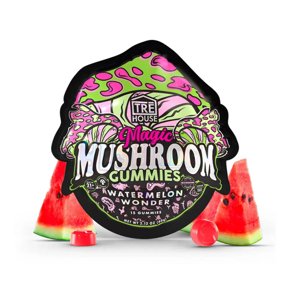 [Q-4353-07] TRE HOUSE MUSHROOM GUMMIES 15ct 10PK Box (Watermelon Wonder)