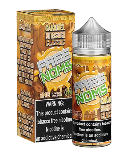 [Q-2927-08] NOM FREENOM 120ML (3mg, Caramel Butterscotch Classic)