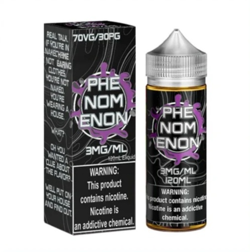 [Q-2929-08] NOMENON 120ML (Phenomenon, 6MG)