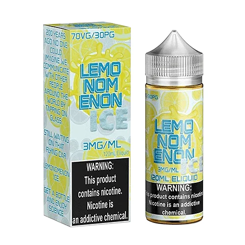 [Q-2930-04] NOMENON ICE 120ML (Lemonomenon, 3MG)